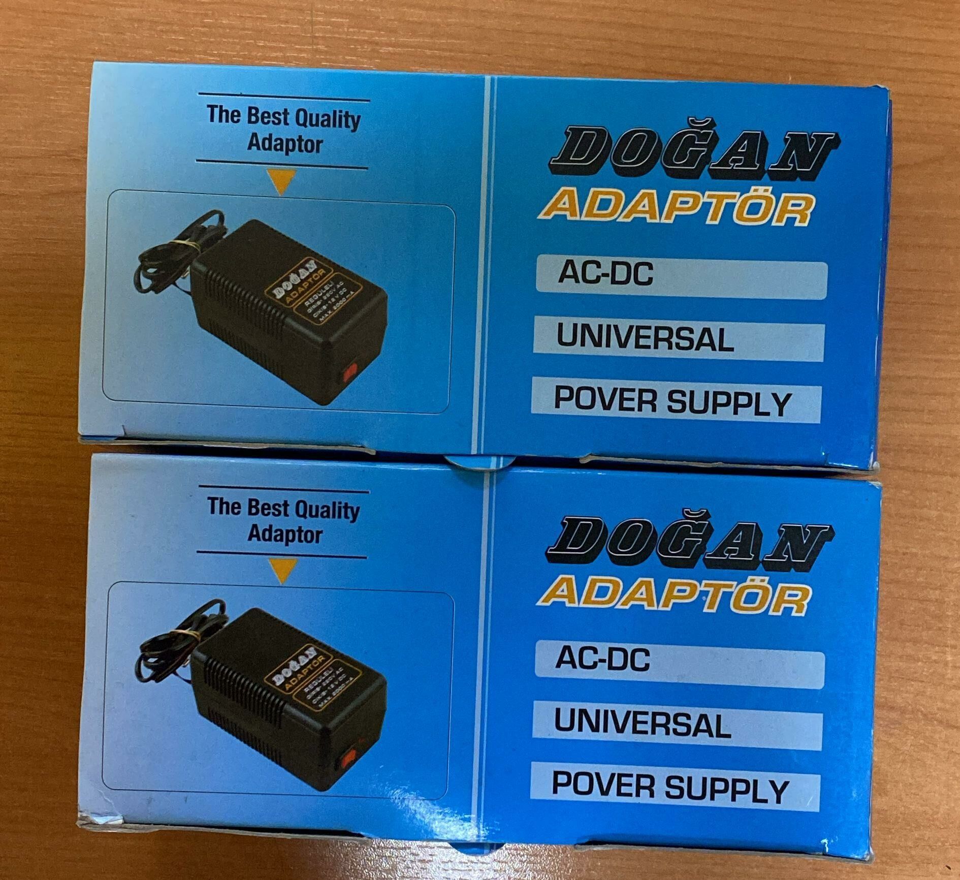 DOĞAN 1.5 AMPER PLASTİK KASA TRAFOLU ADAPTÖR
