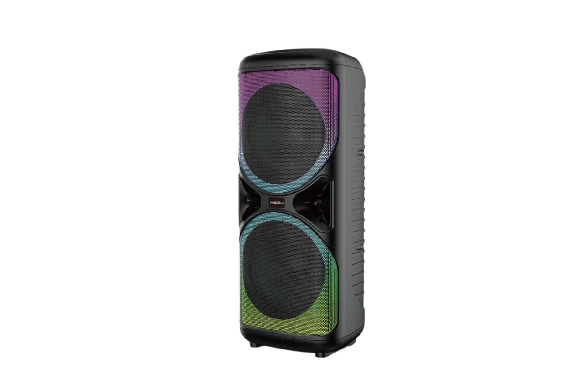 HEPU HP-985 2X6.5'' BLUETOOTH USB ŞARJLI RGB IŞIKLI MÜZİK KUTUSU