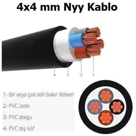 ANTİGRON KABLO NYY 4X4 ÖZNUR YERALTI