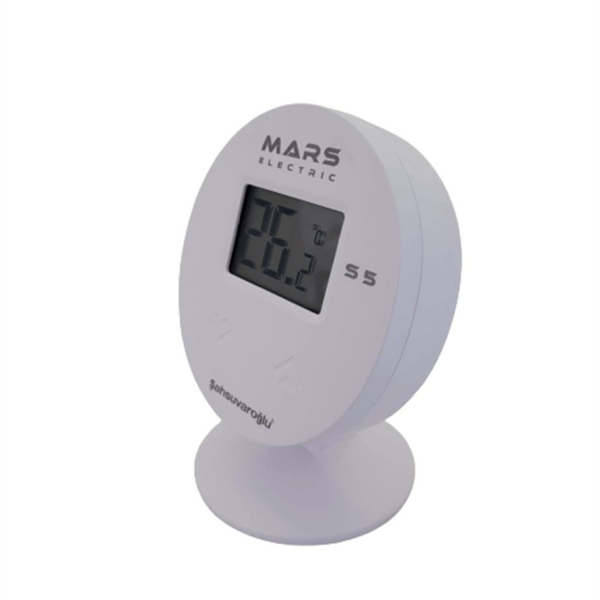 MARS S5 KABLOSUZ ODA TERMOSTADI BEYAZ