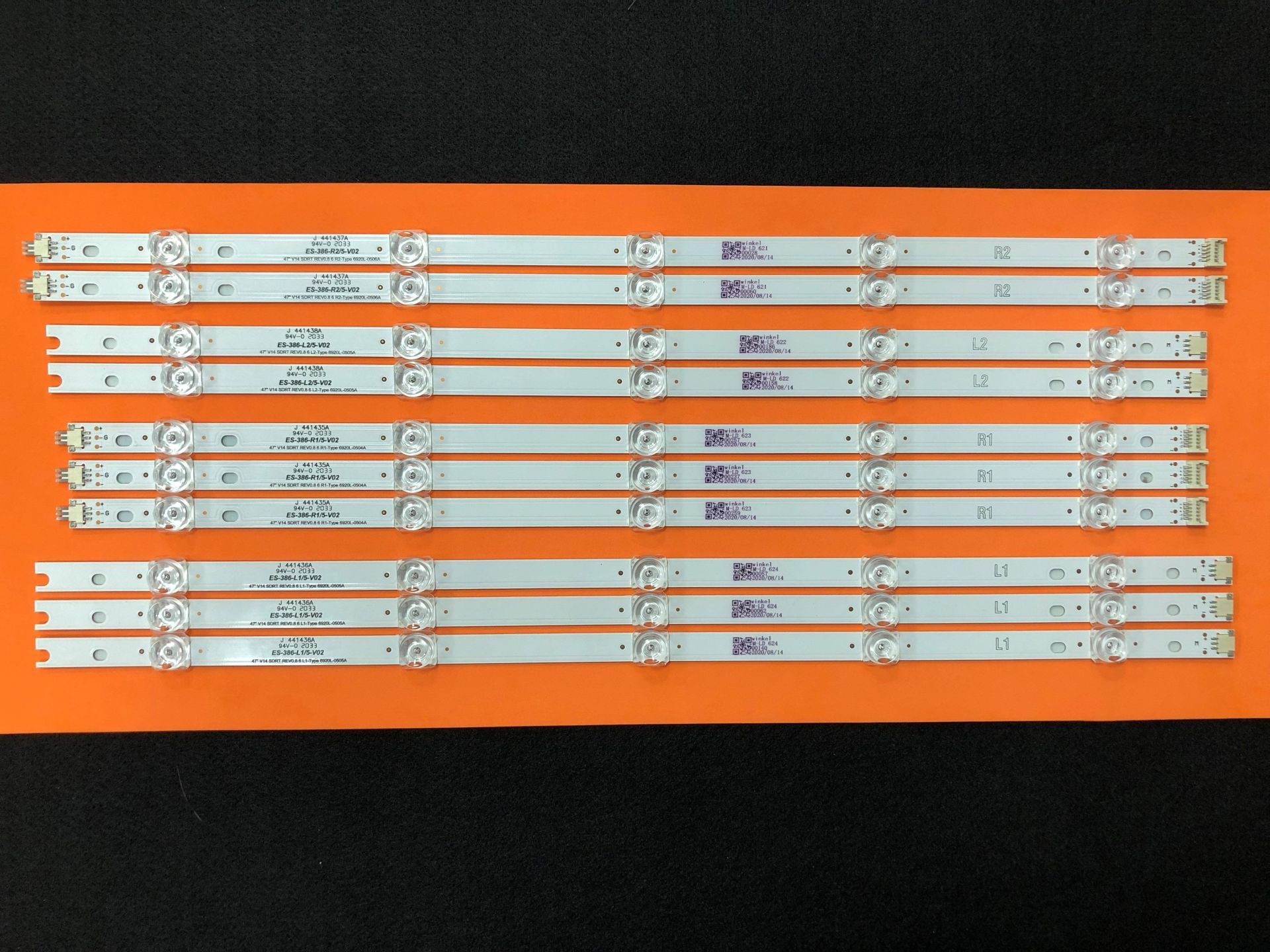 LCD LED-2132 TAKIM 10 LU-47LB670V,LC470DUH-PGF1,47LB679V,47LB670V,47LB730V-E386-WİNKEL