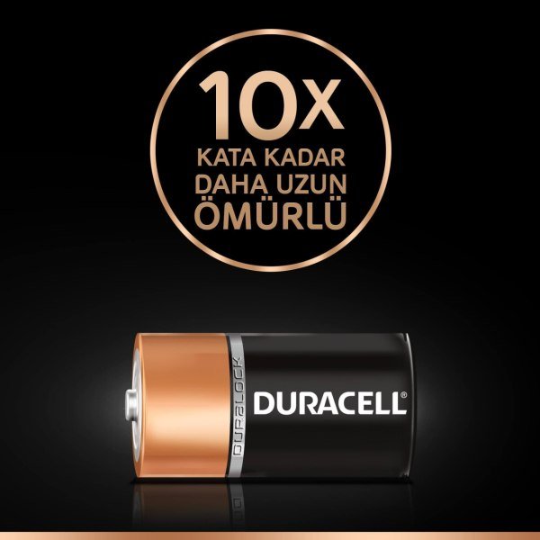 Duracell C Orta Pil 2li
