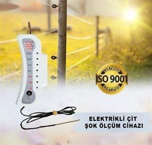 ELEKTRİKLİ ÇİT ŞOK TEST & ÖLÇÜM ALETİ