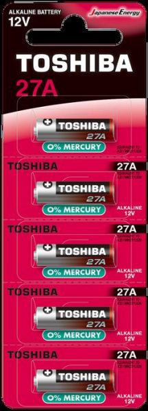 TOSHIBA 27A BP ALKALİN PİL 5Lİ