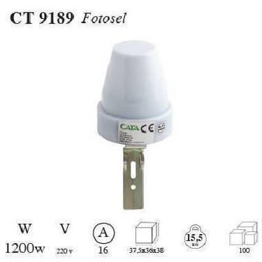 CATA CT-9189 GECE GÜNDÜZ SENSÖRÜ FOTOSEL 220 VOLT
