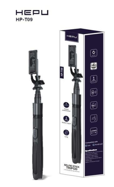 TRIPOD + SELFİE ÇUBUĞU HEPU HP-T09