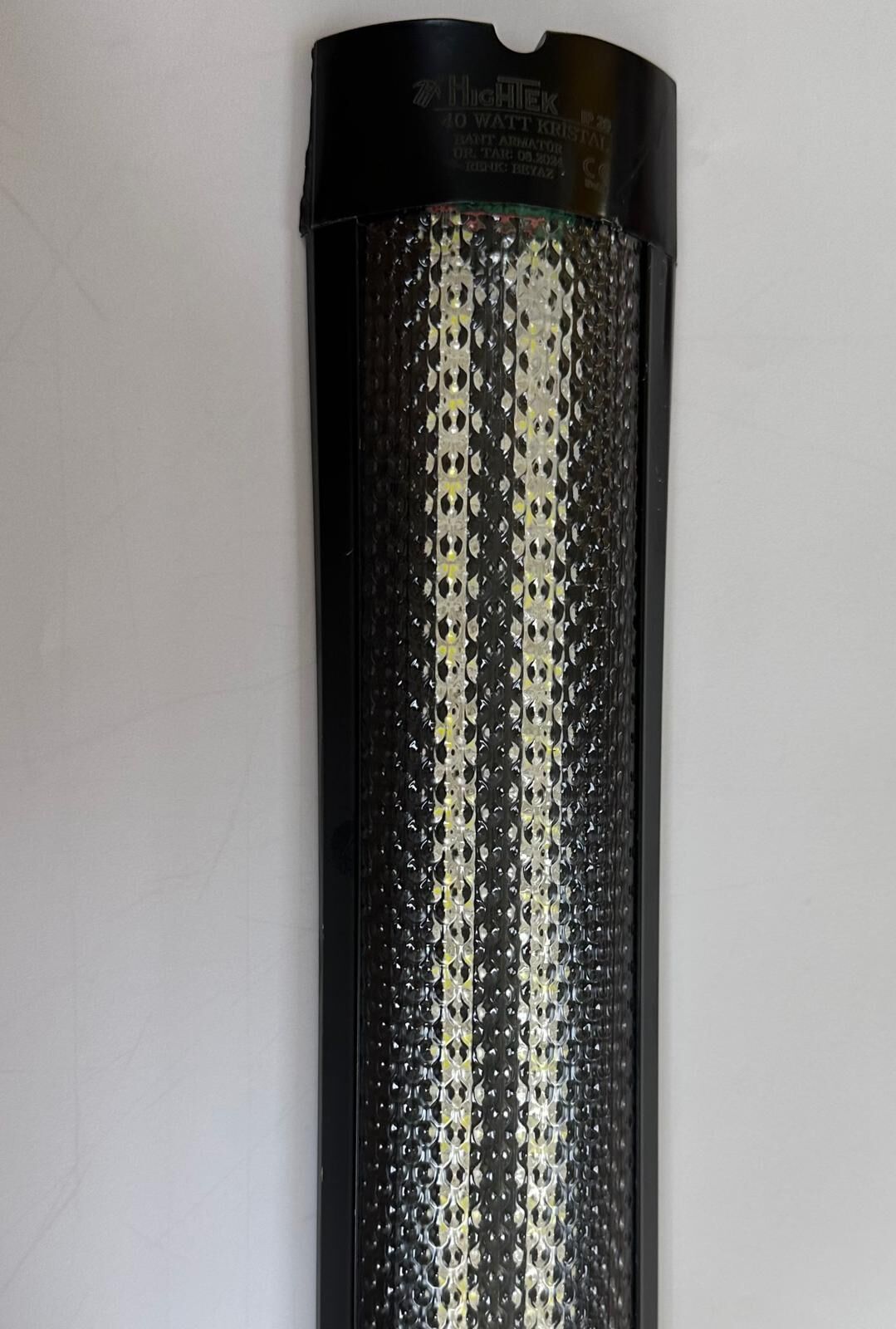 LED BANT ARMATÜR SİYAH KASA BEYAZ IŞIK 40 WATT HİGHTEK