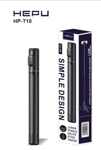TRIPOD + SELFİE ÇUBUĞU HEPU HP-T10