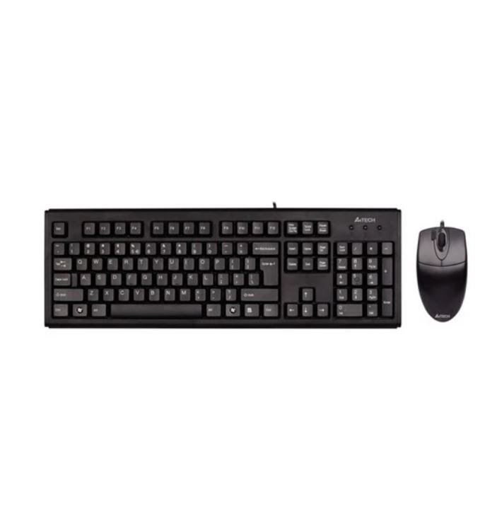 A4TECH KM72620D SIYAH PS/2 KLAVYE MOUSE SET