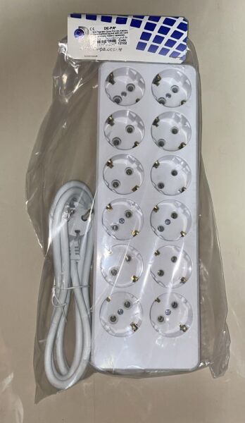 KABLOSUZ PRİZ 12 Lİ 2 METRE DE-PA