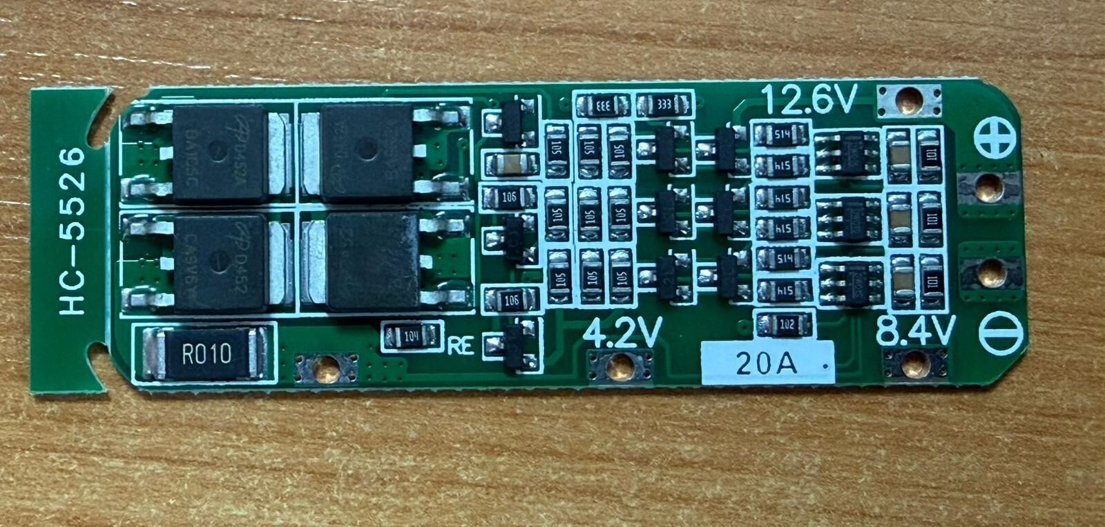 BMS 3S 20AMPER 12.6VOLT LİON PİL ŞARJ KORUMA DEVRESİ