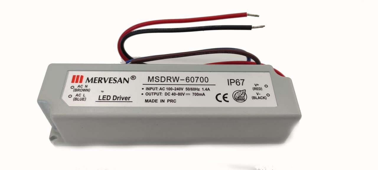 MEAN WELL MSDRW-60700 LED TRAFOSU