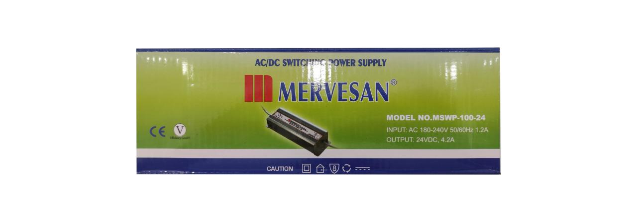 MEAN WELL MSWP-100-24 24V 4.25A (IP67) GÜÇ KAYNAĞI