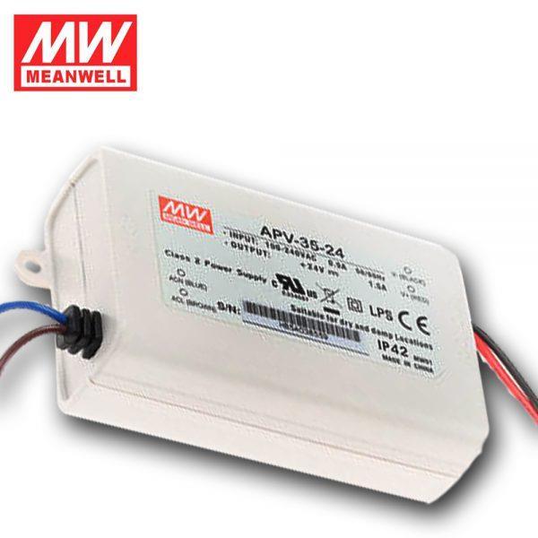 MEAN WELL MW-APV 35-24 24VDC 1.5 AMP LED SÜRÜCÜ