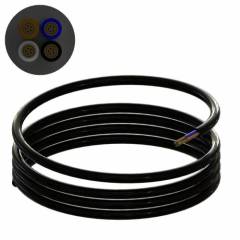 ÖZNUR TTR (H05VV-F) KABLO 4x2.5 MM SİYAH