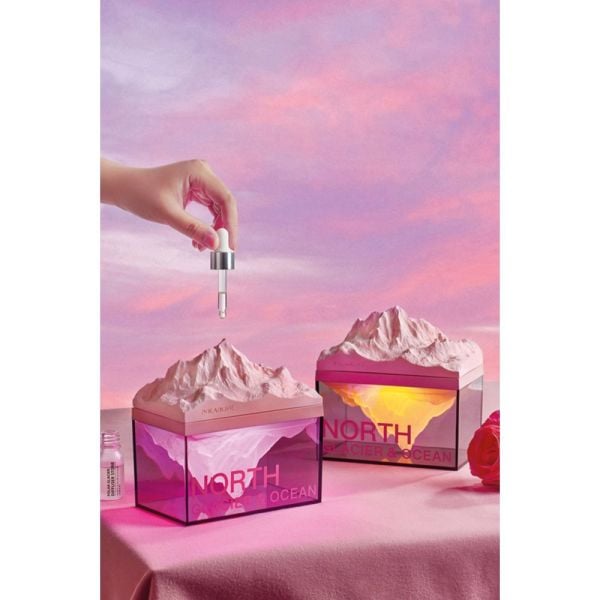 Newface Z4 Kuzey Okyanus Temalı Gece Lambası Özel PEMBE