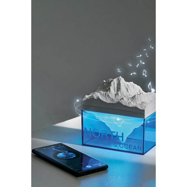 Newface Z4 Kuzey Okyanus Temalı Gece Lambası Özel MAVİ