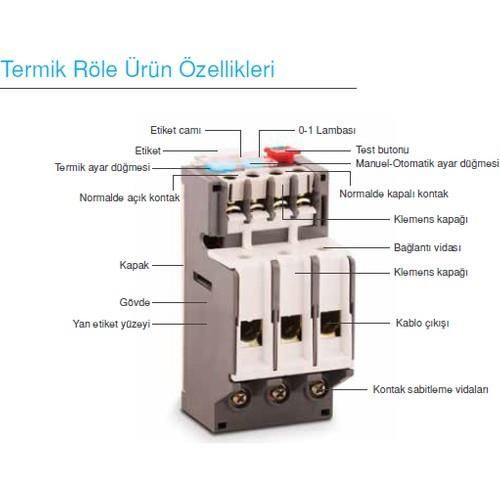 MAKEL TERMİK RÖLE 1.6 AMPER
