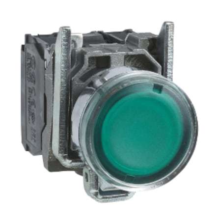 SCHNEİDER XB4BW3365 IŞIKLI YAYLI BUTON YEŞİL