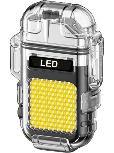 PANTHER PT-6888 USB ŞARJLI ÇAKMAK-FENER 4 RENK 800 LÜMEN