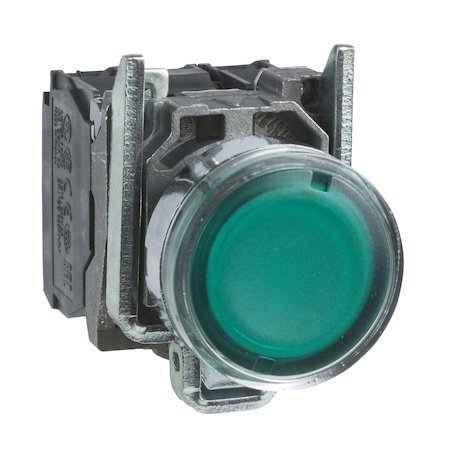 SCHNEİDER XB4BW33B5 IŞIKLI YAYLI BUTON YEŞİL