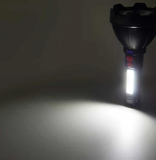 PANTHER PT-6104 USB ŞARJLI BÜYÜK KAFALI EL FENERİ