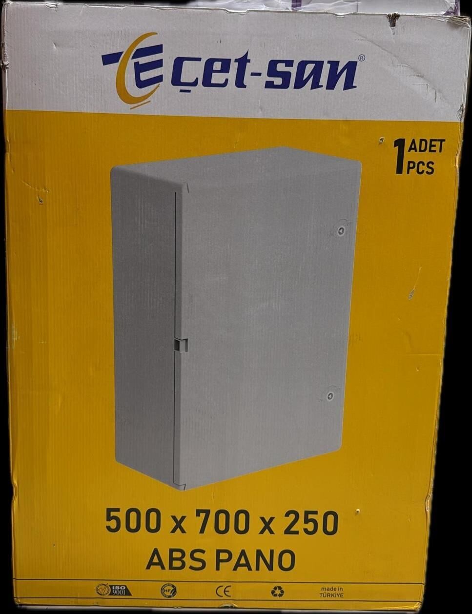 PANO POLYESTER 50X70X25 KİLİTLİ  SAÇ TABANLI ÇETSAN