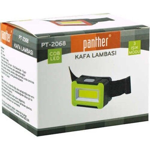 PANTHER PT-2068 PİLLİ KAFA LAMBASI