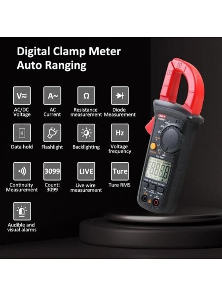 UNI-T UT200A+ DİJİTAL PENSAMPERMETRE ÖLÇÜ ALETİ
