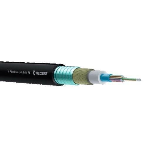 REÇBER 4 FİBERLİ SİNGLE MODE JEL DOLGULU FIBER OPTIK KABLO