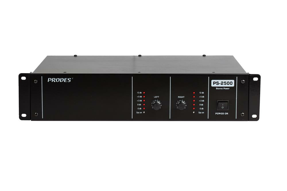 PRODES PS-2500-2X500 WATT POWER ANFİ