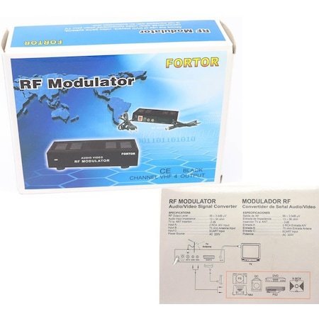 FORTOR RF MODULATÖR ST-04 JBM