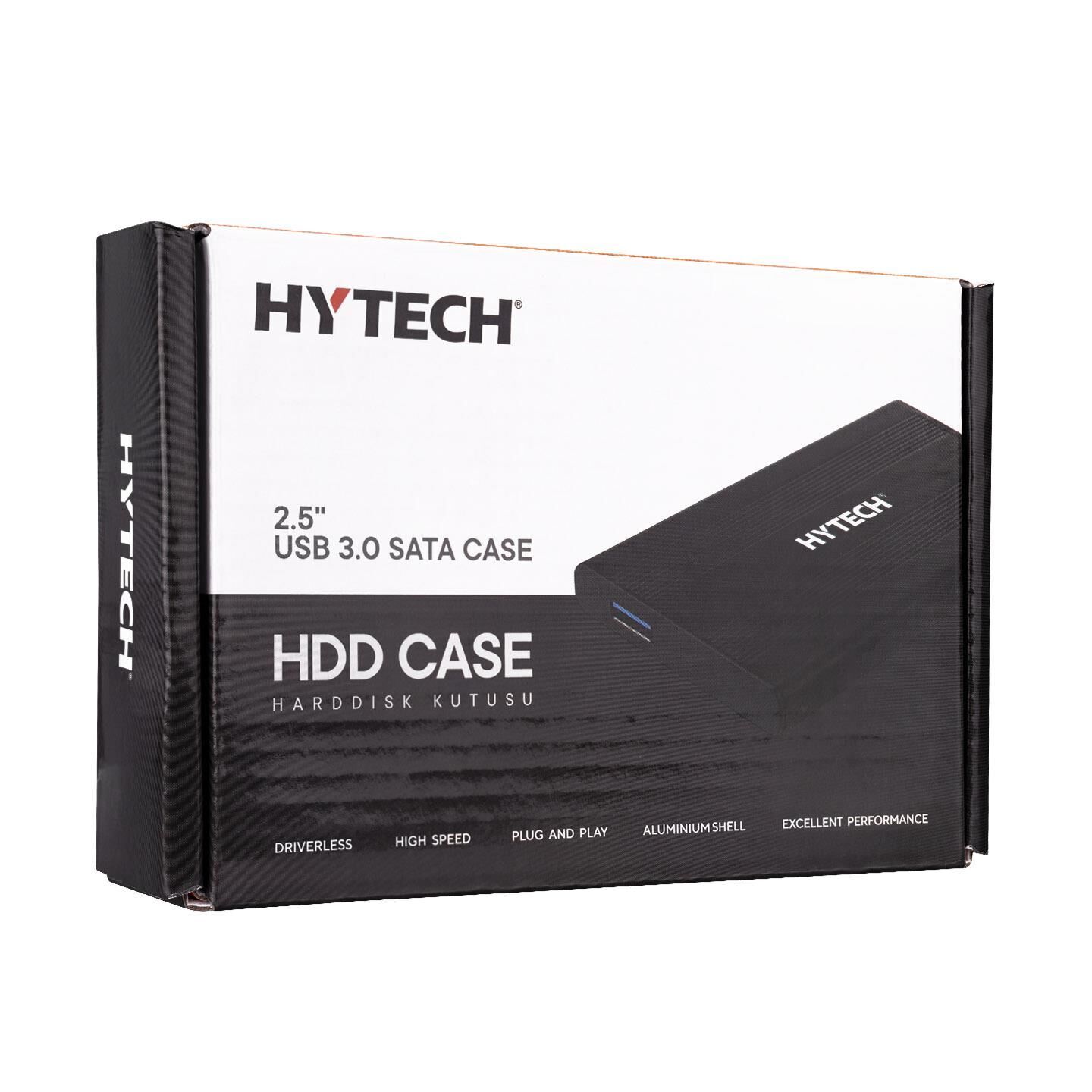 Hytech HY-HDC23 2.5'' USB 3.0 SATA Harddisk Kutusu Siyah