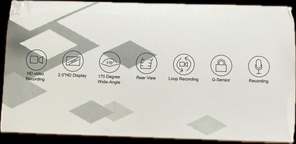 AGGIY S16 ARAÇ KAMERASI WİFİ 2'' LCD + FHD + ÖN + İÇ + GERİ GÖRÜŞ KAMERA + 32GB KART DAHİL