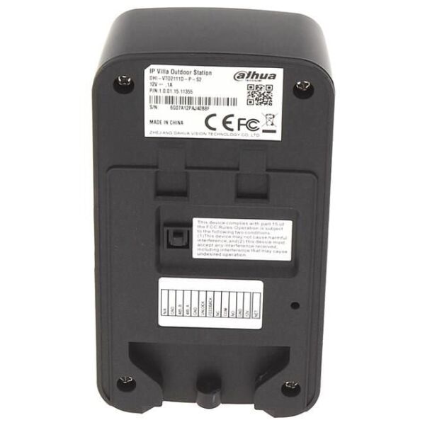 Dahua DHI-VTO2111D-P-S3 IP Villa Tipi Zil Paneli