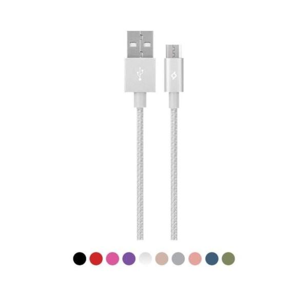 T.TEC MİCRO USB ALUMİ KABLO 1MT 2DK11