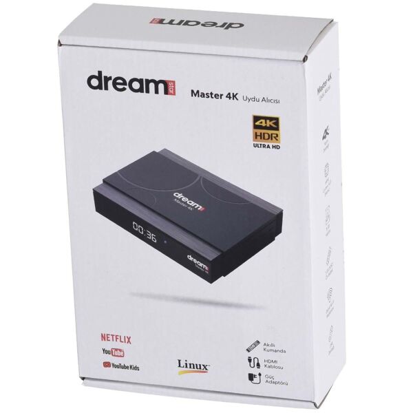 DREAMSTAR MASTER 4K LİNUX 4K ULTRA HD WİFİ USB UYDU ALICISI