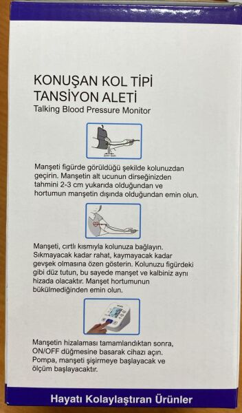ACURA AC-433K KONUŞAN TANSİYON ALETİ KOLDAN ÖLÇME
