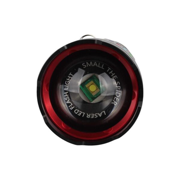 PANTHER PT-4123 USB ŞARJLI 4X181350 PİLLİ ZOOMLU 15.000LUMEN 50WAT EL FENERİ