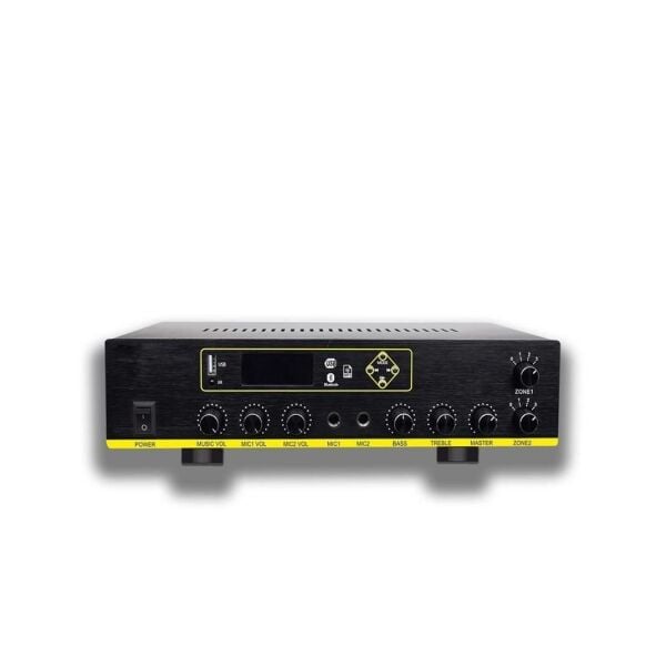 KÖNİG K-90-USB-SD-BT-100WATT TRAFOLU 2 BÖLGELİ ANFİ
