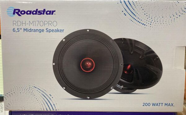 ROADSTAR RDH-M170PRO 200 WATT 17 CM MİDRANGE OTO HOPARLÖR