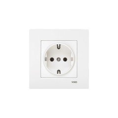 VIKO 90967008 K/M BEYAZ TOPRAKLAMA PRİZ