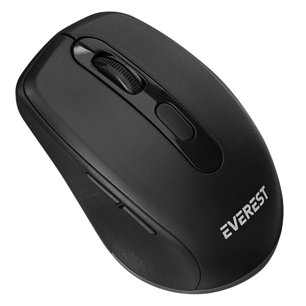 Everest KM-719 Siyah Ikisi bir arada 2 in 1 Kablosuz Q Multimedia Klavye + Mouse Set