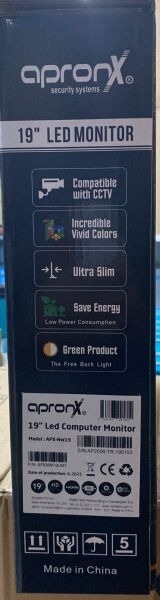 APRONX APX-NW19 19'' HDMI + VGA LED MONİTÖR