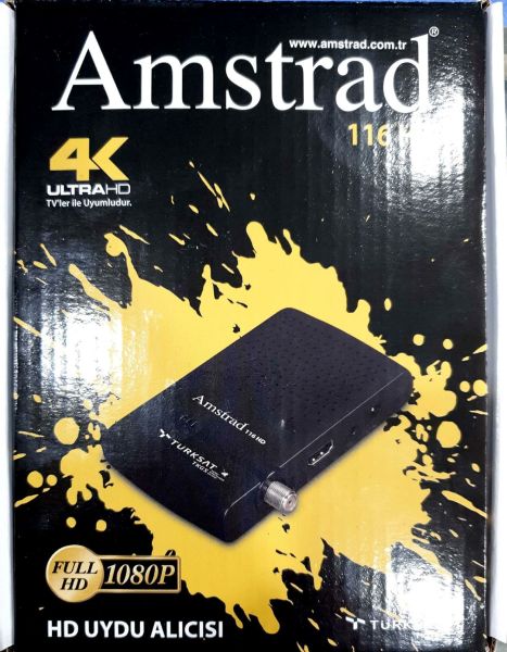 AMSTRAD 116 MİNİ FULL HD UYDU ALICISI