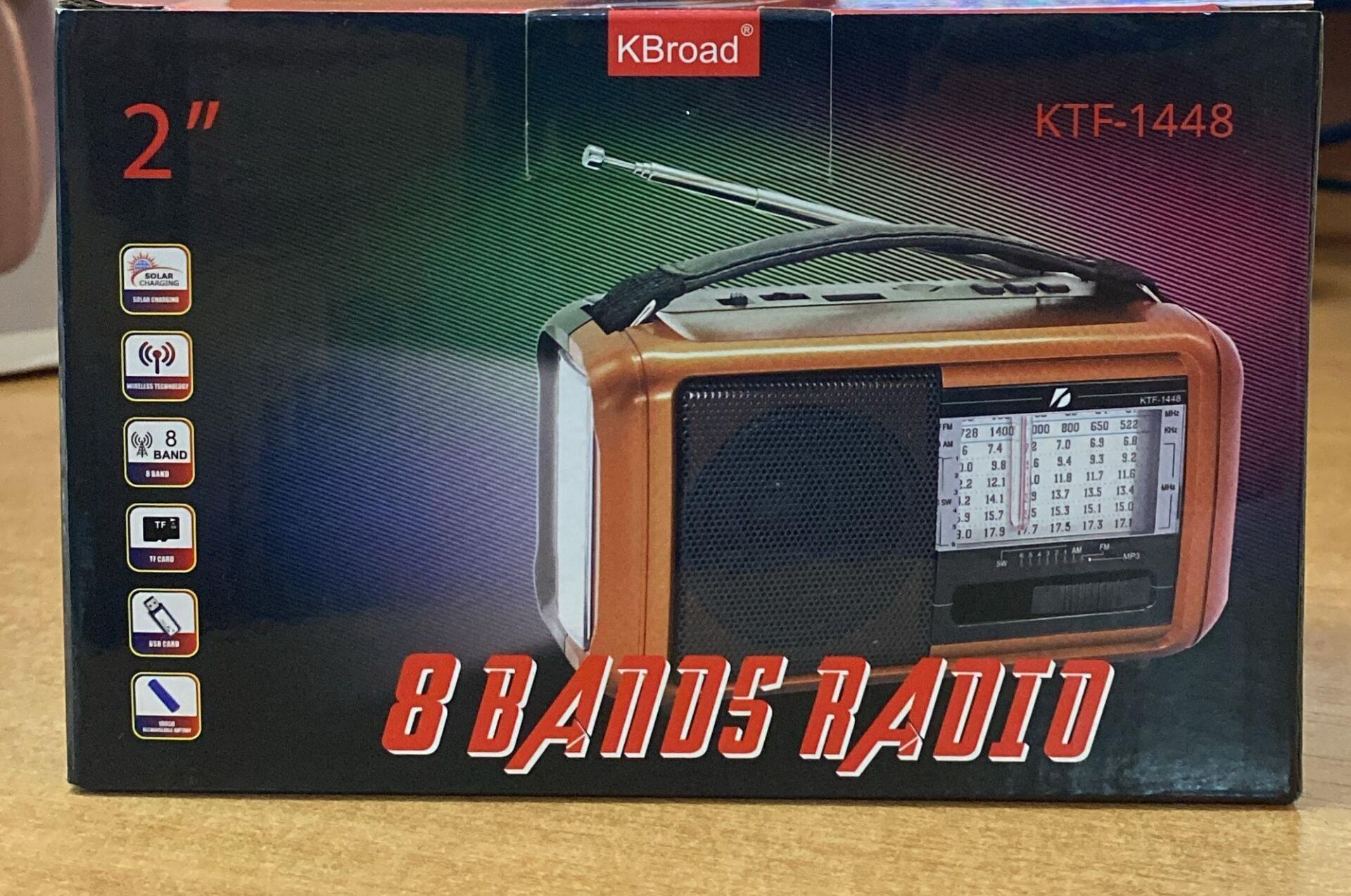 KBROAD KTF-1448 NOSTALJİK RADYO BLUETOOTH USB MİCROSD