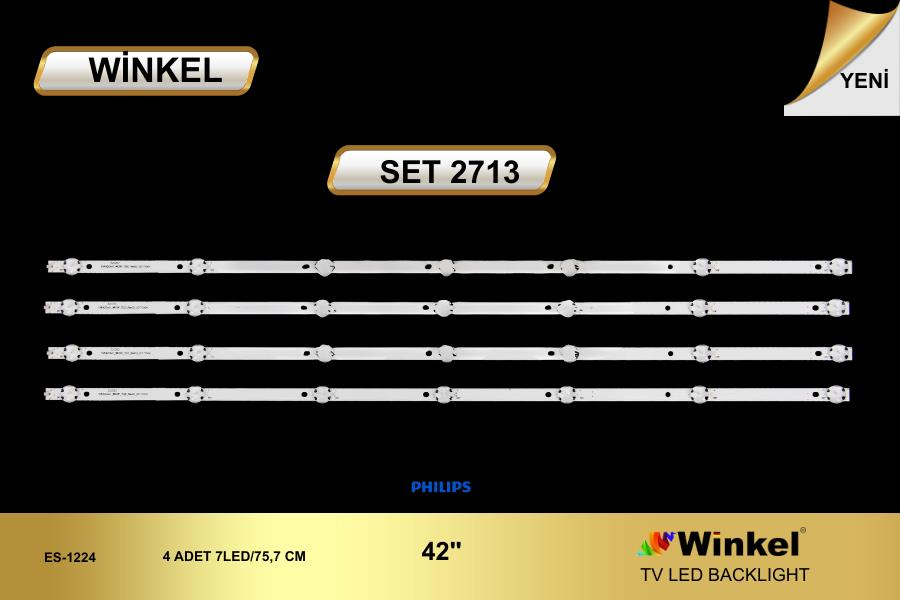 TV LED BAR -2713 TAKIM 4 LÜ-K420WDKB-MD330A9-42PFS4012-42PFS4012/12- WİNKEL
