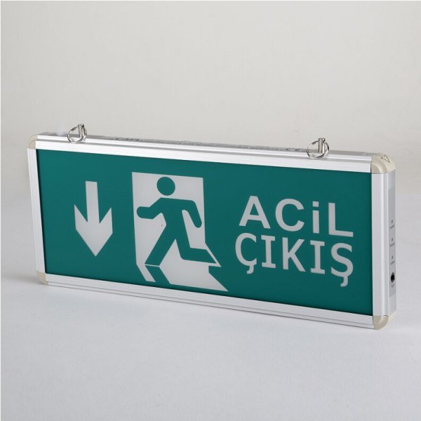 CATA CT-9178 EXIT ÇIKIŞ ARMATÜRÜ LEDLİ 3 SAAT AKÜLÜ