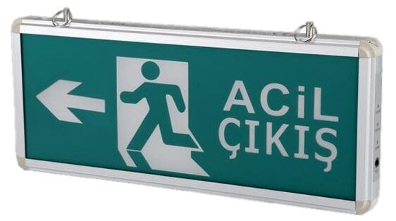 CATA CT-9179 EXIT ÇIKIŞ ARMATÜRÜ LEDLİ 3 SAAT AKÜLÜ