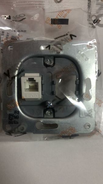 VİKO ARTLINE NÜMERİS TELEFON PRİZİ MEKANIZMASI FÜME